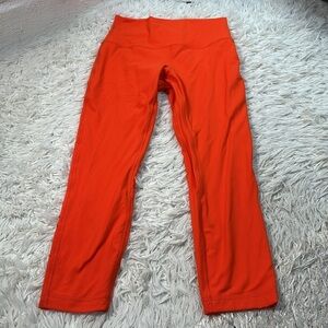 Lululemon Align High-Rise Crop 23" Solar Orange